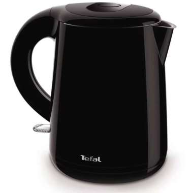 Tefal Electric Kettle 1L Stainless Steel Dual Heat Barrier cordless kettle teko listrik tefal