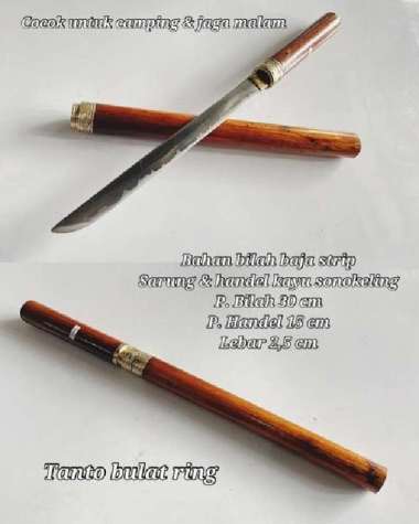 Tanto bulat Tanto unik ring anti copot