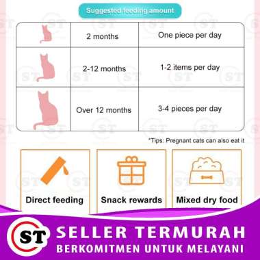 Snack kucing creamy treats Peien 15gr setara Meo creamy bio creamy Snack Cemilan Kucing Cat Food 15 