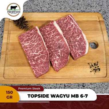 Topside Beef Wagyu Steak MB 6-7 / MB 8-9 AUS | Daging Sapi Wagyu Secondary Cut MB 6-7 180gr