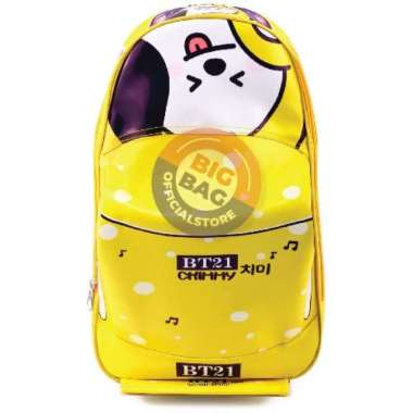Tas Ransel Sekolah Anak / Tas Ransel Sekolah Mobil / Tas Ransel Sekolah PAUD/Tas Anak CHIMMY - YELLO