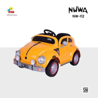 Mainan Anak Mobil Aki Nuwa NW112 – PMB Toys Kuning
