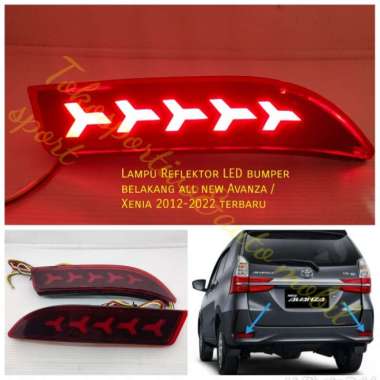 Lampu reflektor LED bumper belakang all new Avanza Xenia 2012 2022 Led Terbaik