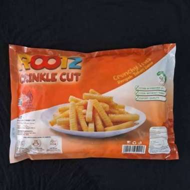 singkong frozen rootz stik goreng cassava fries crinkle