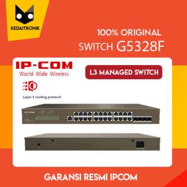 IPCOM G5328F L3 Managed Switch Hub G5328F 24 Port Managed IP COM