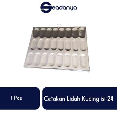 Cetakan Lidah Kucing Isi 24-Cetakan Lidah Kucing/Cetakan Lidah Kucing Terlaris/Cetakan Lidah KucingT