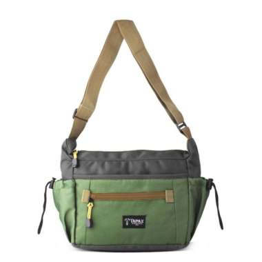 Tas slempang pria Original Tapaxco New Original Terlaris Camo - Hijau Hitam Hijau