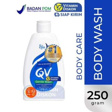 QV GENTLE WASH 250ML BPOM