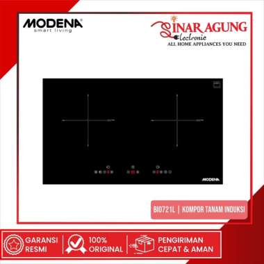 MODENA HOB BI0721L / BI-0721L KOMPOR TANAM INDUKSI 2 TUNGKU