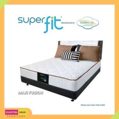 springbed multibed comforta type superfit fusion maxi set non sandaran 180 x 200