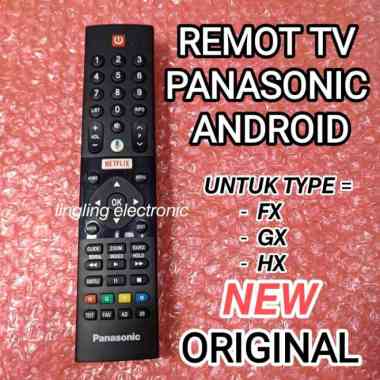Remot Tv Panasonic Android With Voice Original New Multicolor