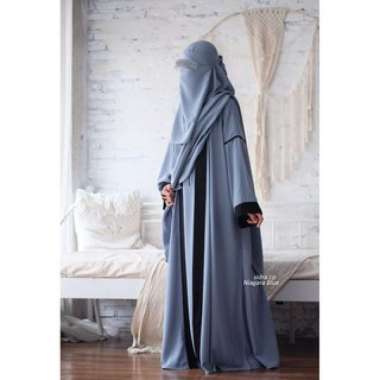 GAMIS HUUR SET BY SIDRA.CO MAROON - L