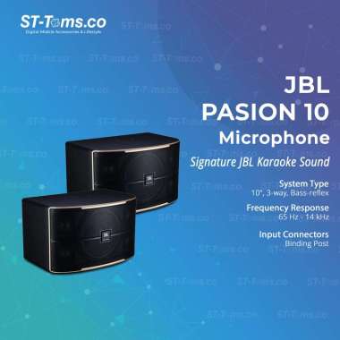 JBL Pasion 10 Pasion10 Passion 10 Speaker Karaoke Full-Range 10 Inch Pasive Speaker Entertaiment