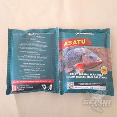 Umpan Nila RASBORA ASATU / Umpan Pelet Nila ASATU