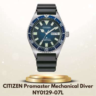 Citizen Promaster Mechanical Diver NY0129-07L Jam Tangan Pria Original
