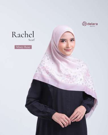 Yasmeera Official - Scarf Motif Rachel 130 MISTY ROSE
