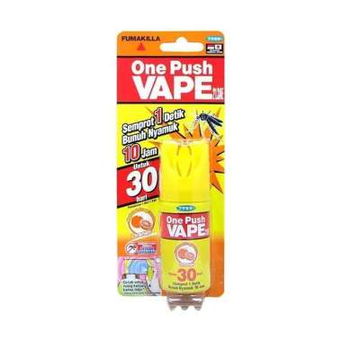 VAPE ONE PUSH 30HR ORANGE 10ML Lemon