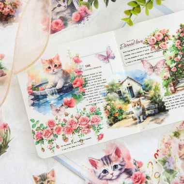 Sweet Cat Sticker Pack - Sticker Kucing Lucu - Sticker Cloud Meow World