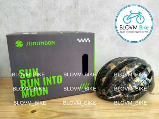 Helm Sepeda Sunrimoon CS57 ALIEN Bicycle Helmet Roadbike MTB MARBLE