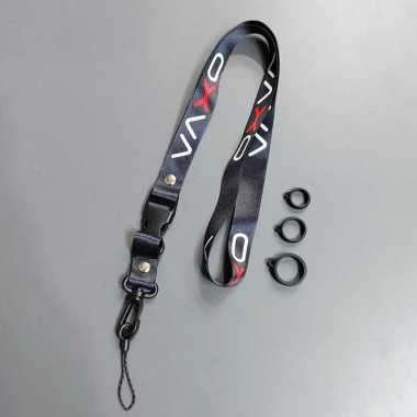 Lanyard OXVA tali lanyard Branded gantungan kunci name tag idcard