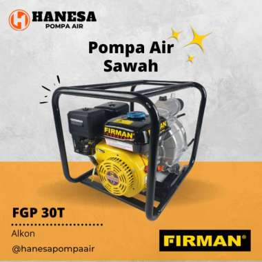 Firman FGP 30 T / FGE 220 HD Pompa Air Sawah (Pompa Air Kotor)