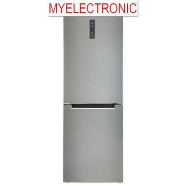 Kulkas 2 Pintu Aqua AQR-363RBM 338 Liter 150 watt FREEZER BAWAH STD KULKAS