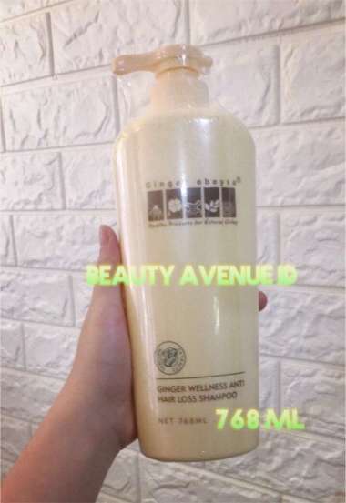 Shampoo Rambut Rontok Ginger Oboysa 760 ML