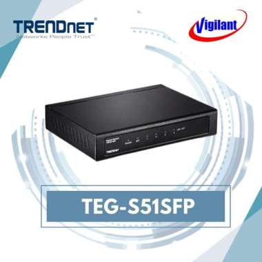 TRENDnet TEG-S51SFP 4-Port Gigabit Switch with SFP Slot