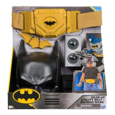 Mainan Roleplay DC Batman Utility Belt & Mask