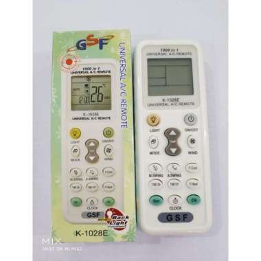 REMOTE AC UNIVERSAL MULTI K-1028 E MIRIP CHUNGHOP