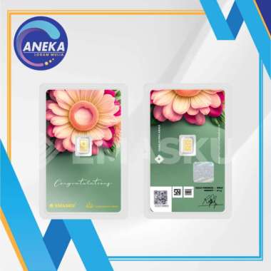 LOGAM MULIA MICRO GOLD EMASKU 0.1GRAM CONGRAT HIJAU SERIES