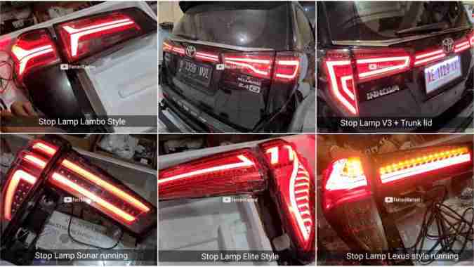STOPLAMP STOP LAMP GRAND NEW INNOVA LED RUNNING SEIN