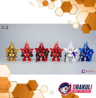 Toys QMSV MSN-04 Sazabi Figure Blind Box