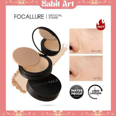 Focallure Oil Control Pressed Powder | Bedak Padat 1