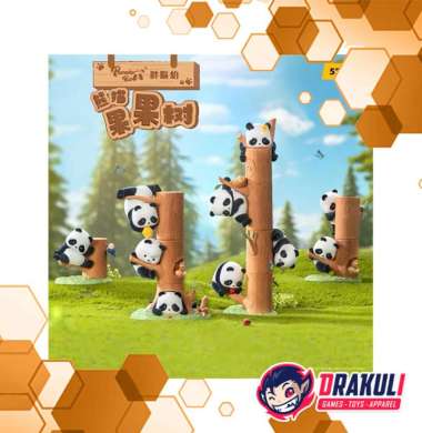 Toys 52TOYS Pandaroll Fruit Tree Climbing Blind Box