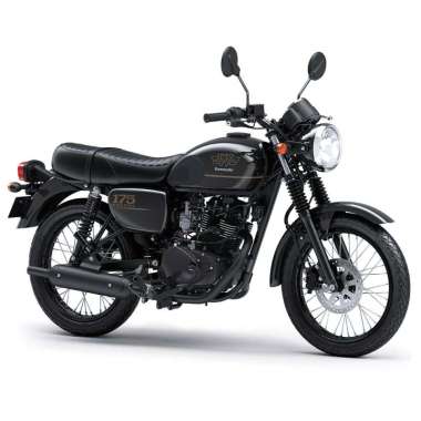 Kawasaki W175 SE Black Style Sepeda Motor [OTR Jabodetabekser] No Ebony Bogor, Depok & Bekasi