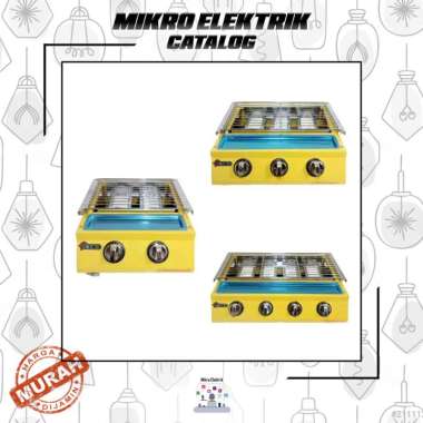 Kompor Panggangan Sosis YAMAKAWA 3 tungku