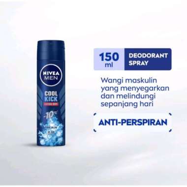 Nivea Men Deodorant Cool Kick Spray 150ml