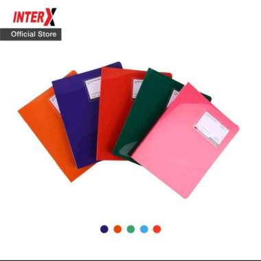 Inter X Clear Holder A5 20 Pocket / dokumen keeper / display album Hijau
