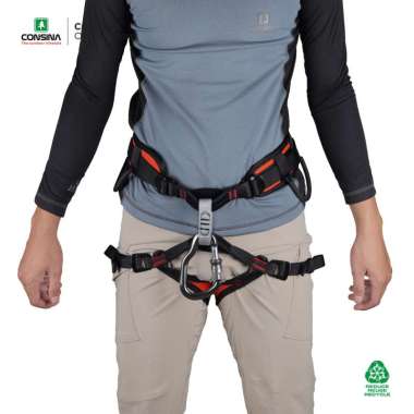 Consina TOM Harness | Sabuk Pengaman Panjat Tebing Dinding Climbing Outdoor Rescue