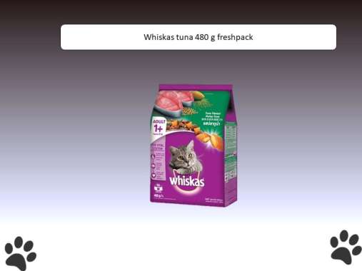 WHISKAS Makanan Kucing Kering 480 g