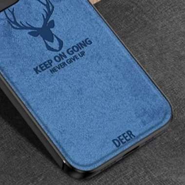 Promo Case DEER Samsung M31 / M21 / A21 Terbaru Softcase Jeans Samsung M21 Biru