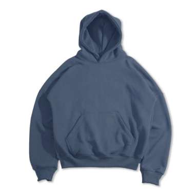Oversized Boxy Hoodie Stone Grey M