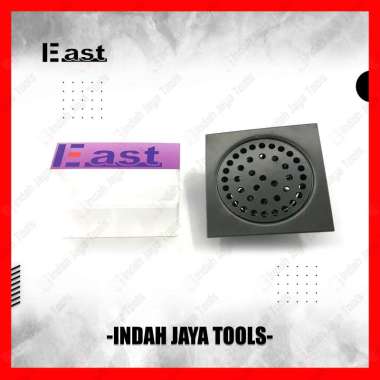 EAST Saringan Got Kamar Mandi HITAM - Pembuang Saluran Air Floor Drain Stainless Steel