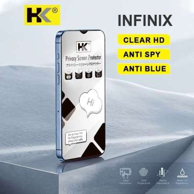 Temper tempered glass temperglass full kaca anti gores hp clear HD INFINIX SMART 6 PLUS