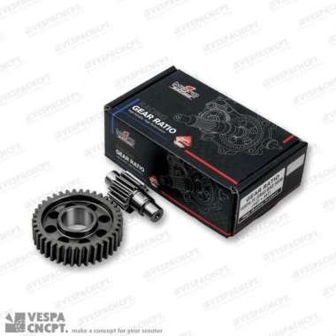 Gear Rasio Moto 1 14 38T Drag Race Vespa Sprint Primavera Lx S Moto1