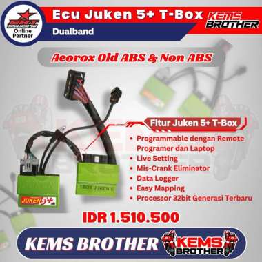 ECU Juken 5+ TBox Dualband Original BRT untuk Yamaha Aerox Old ABS & Non ABS AEROX ABS