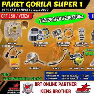 PAKET BRT CRF TRABAS GORILA SUPER 1