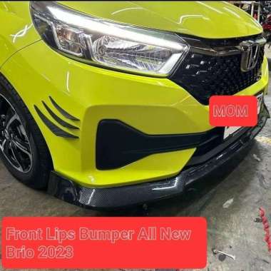 Front Lips Bumper Depan Otoproject All New Brio 2023 Black Glossy