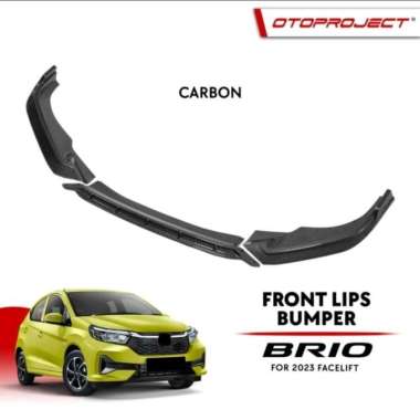 Front Lips Bumper Depan All New Brio 2023 Facelift Otoproject Carbon